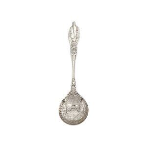 Tiffany & Co Silver Christopher Columbus Globe Bowl Souvenir Spoon #14890